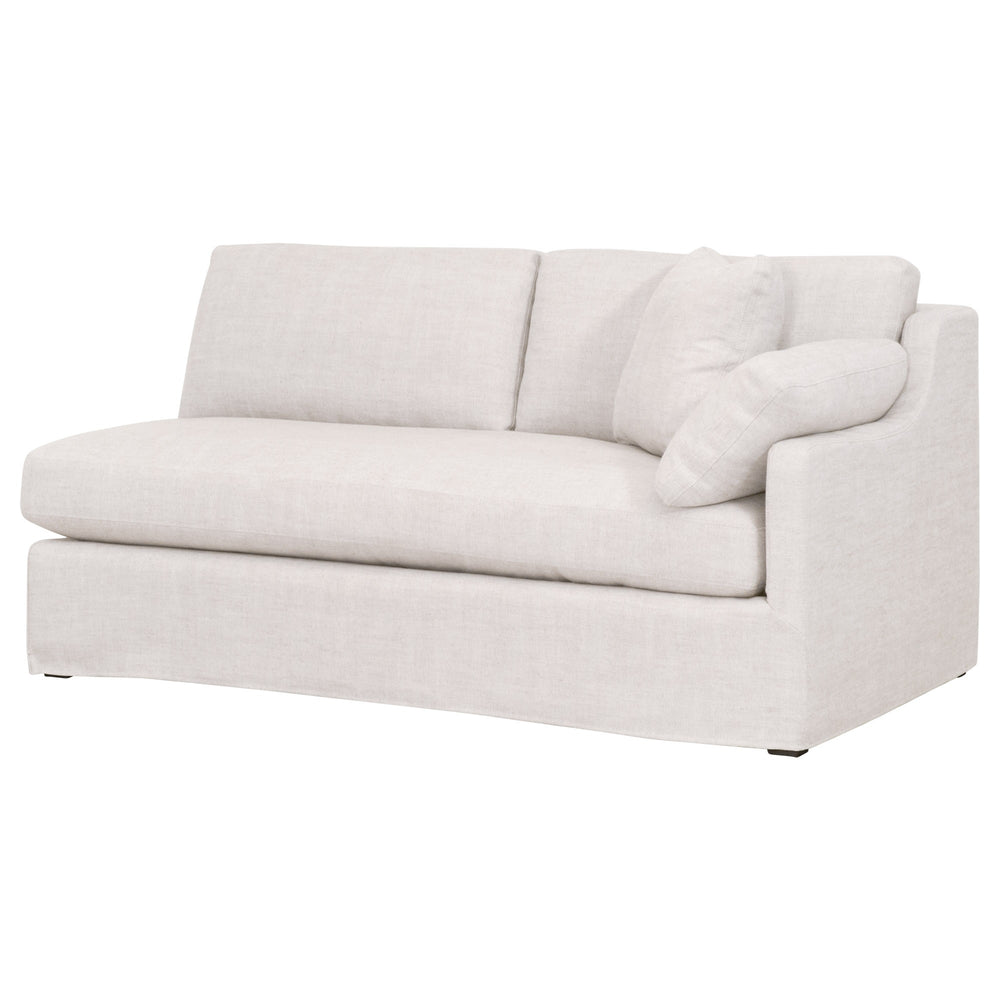 Lena Modular Slipcover 2-Seat Right Slope Arm Sofa