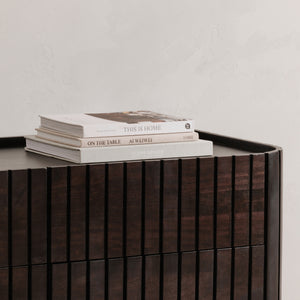 Moe's Povera 6-Drawer Dresser Black