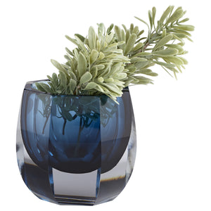 Small Azure Oppulence Vse in Blue/Clear