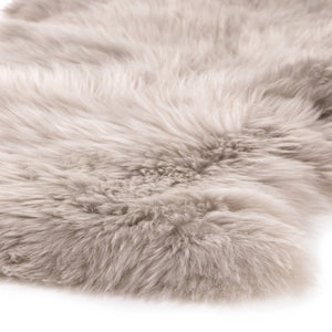 Lalo Ombre Throw - Light Grey Ombre