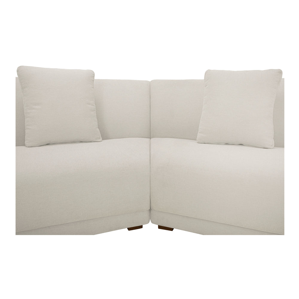 Fraser 5 Piece Modular Sectional in Off White