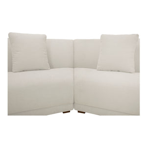 Fraser 5 Piece Modular Sectional in Off White