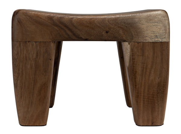 Sumo Munggur Wood Stool with Semi-Gloss Finish