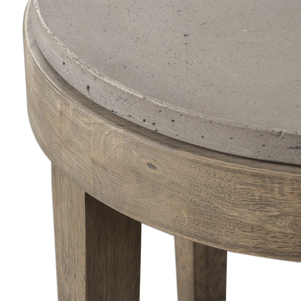 Deka Round Accent Table