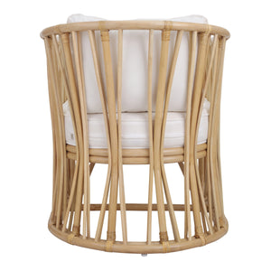 Shanaya Rattan Accent Arm Chair, Natural