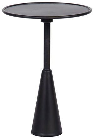 Hiro Side Table, Black Steel