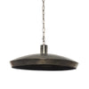 Eldon Pendant In Hammered Dark Antique Brass And Dark Antique Brass