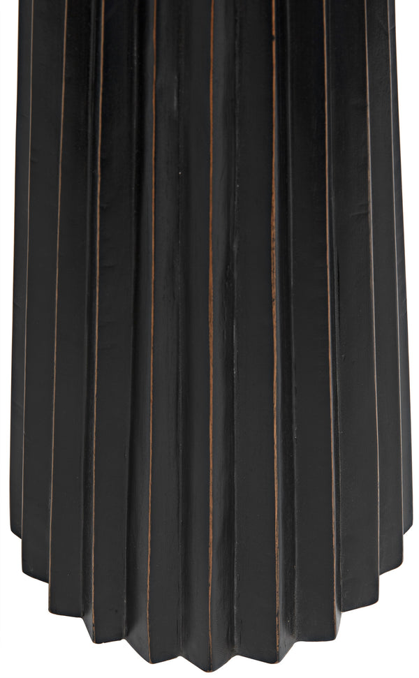 Orson Side Table, Hand Rubbed Black