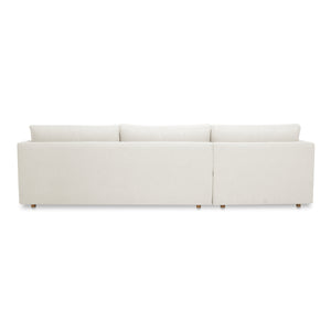 Moe's Bryn Sectional Left Oyster Beige