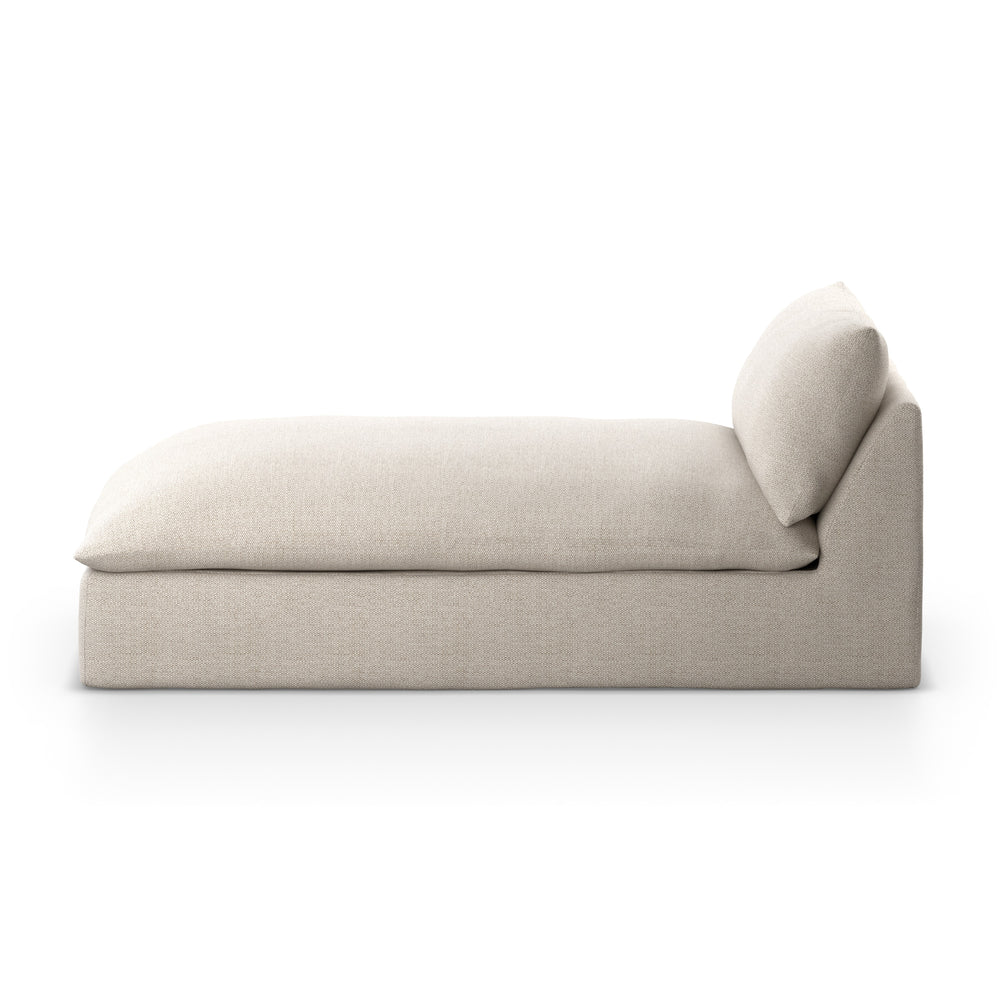 Grant Outdoor Chaise Piece In Faye Sand