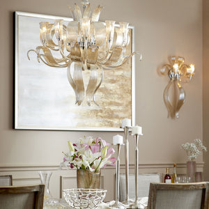 Large Reveri Candleholder in Nickel