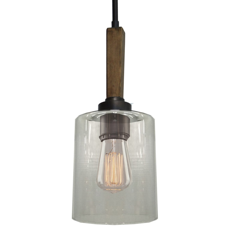 Legno Rustico AC10141BU Pendant in Brunito Bronze