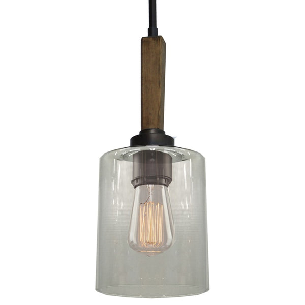 Legno Rustico AC10141BU Pendant in Brunito Bronze