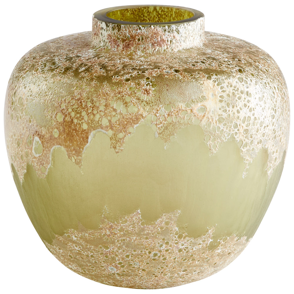 Alkali Vase in Forest Stone