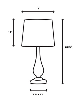Vercana Table Lamp, Set Of 2