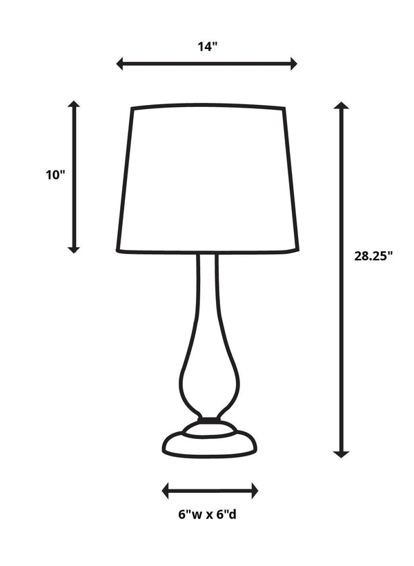 Vercana Table Lamp, Set Of 2