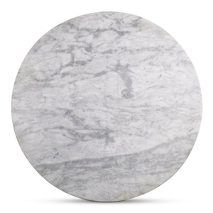 Tori Outdoor Counter Table with White Marble Top