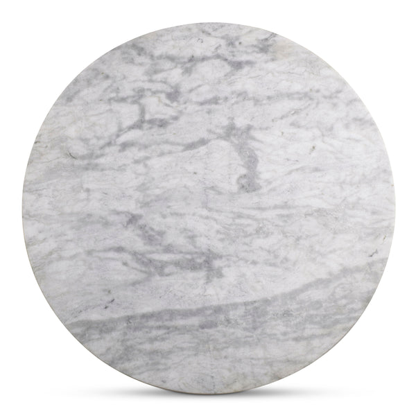 Tori Outdoor Counter Table with White Marble Top