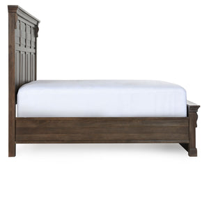 Adelaide Solid Wood Bed in Cocoa Brown - Cal King
