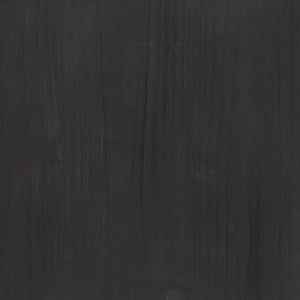 Wenopa Matte Black Wood w/ Natural Jute Accent Tables