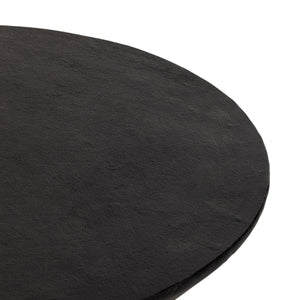 Sante 36" Coffee Table In Raw Black