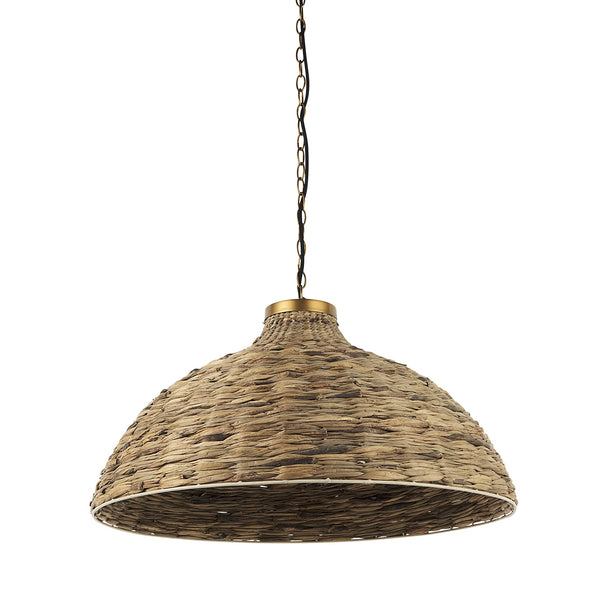 Campanile 30.0 L x 30.0 W x 16.0 H Brown Half Domed Chandelier