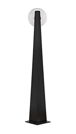 Roy Floor Lamp, Black Metal