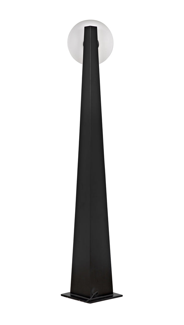 Roy Floor Lamp, Black Metal