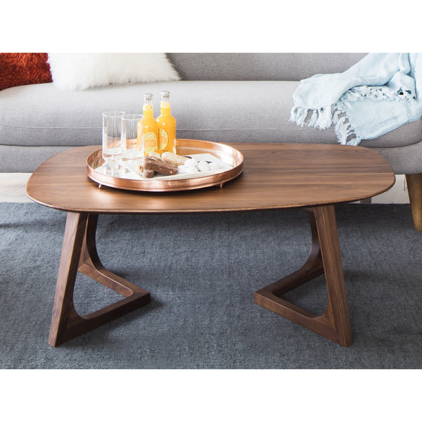 Moe's Godenza Small Coffee Table in Brown