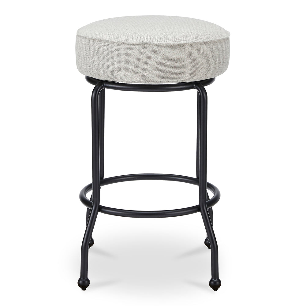Moe's Kelsey Swivel Counter Stool Beige