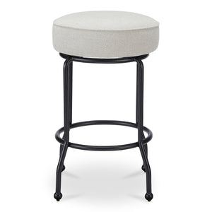 Moe's Kelsey Swivel Counter Stool Beige