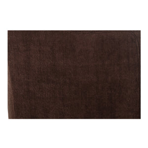 Moe's Drava Rolling Dining Chair Dark Brown