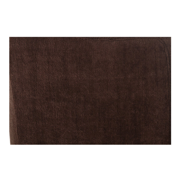 Moe's Drava Rolling Dining Chair Dark Brown