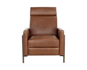 BRANDON RECLINER - SHALIMAR TOBACCO LEATHER