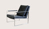 Geovani chair Black Genuine Leather