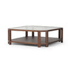 Jenzen Coffee Table - Tempered Glass