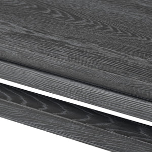 Oman Coffee Table - Rustic Black Veneer