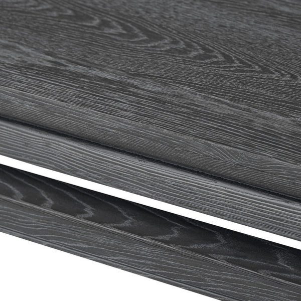 Oman Coffee Table - Rustic Black Veneer