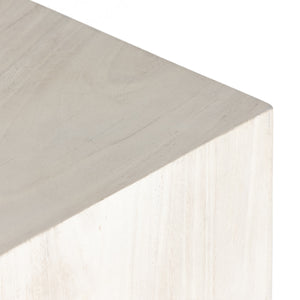 Fausto Console Table In Bleached Guanacaste