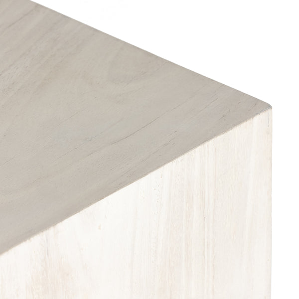 Fausto Console Table In Bleached Guanacaste
