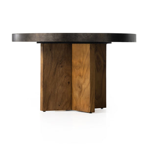 Poker Table In Natural Brown Guanacaste