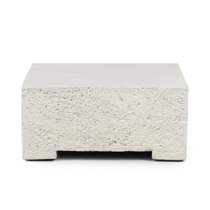 Otero Outdoor Sm Coffee Tbl In Base In White