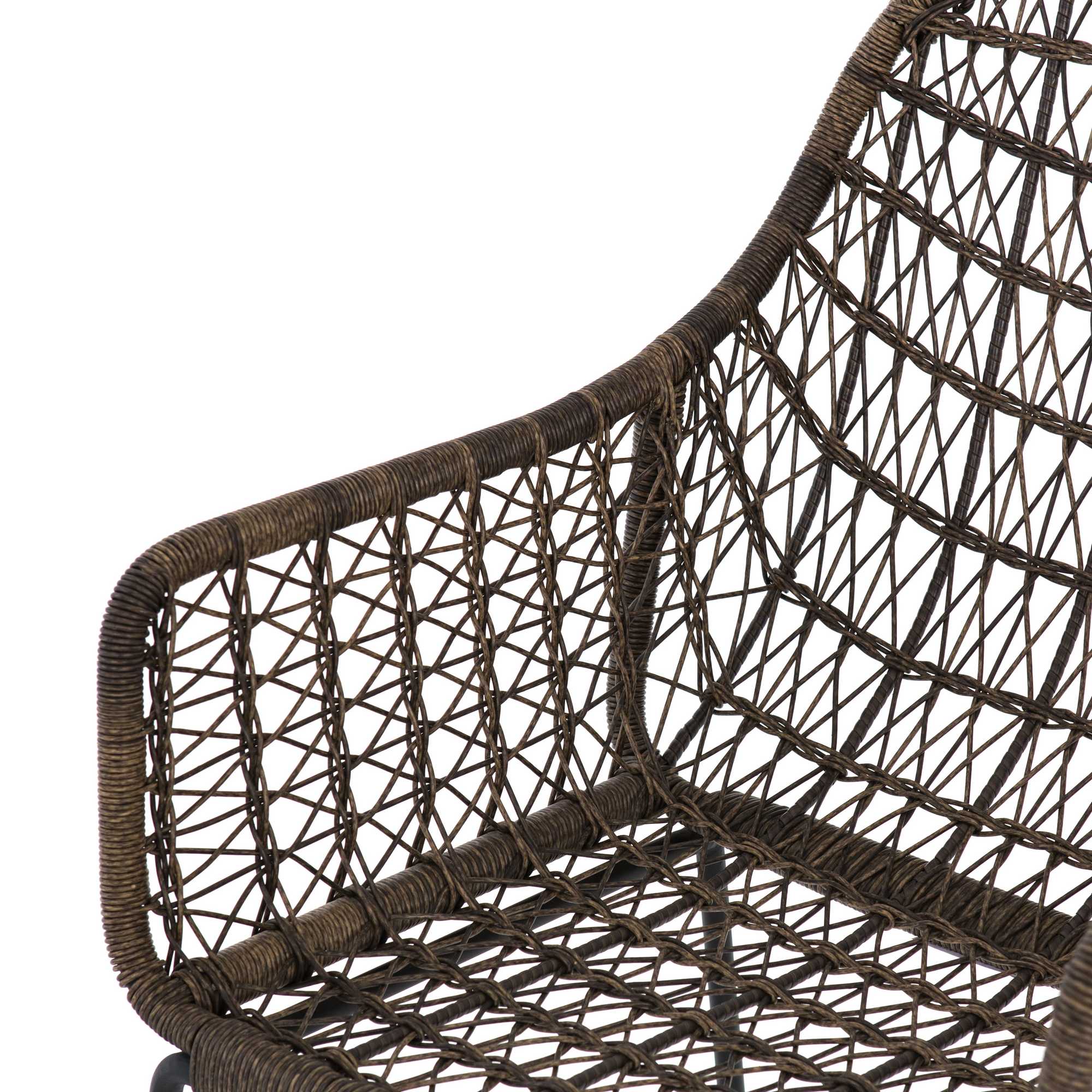 Four Hands Bandera Outdoor Woven Counter Stool - Thumbnail 3