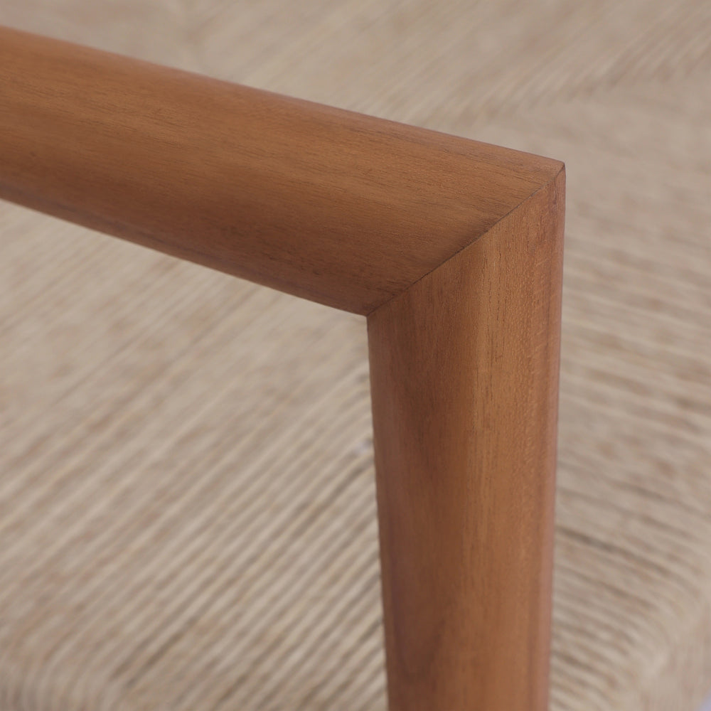 Lomas Outdoor Dining Armchair In Natural