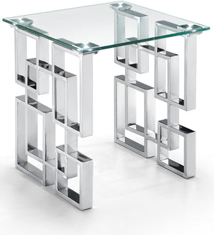 Sara End Table In Chrome