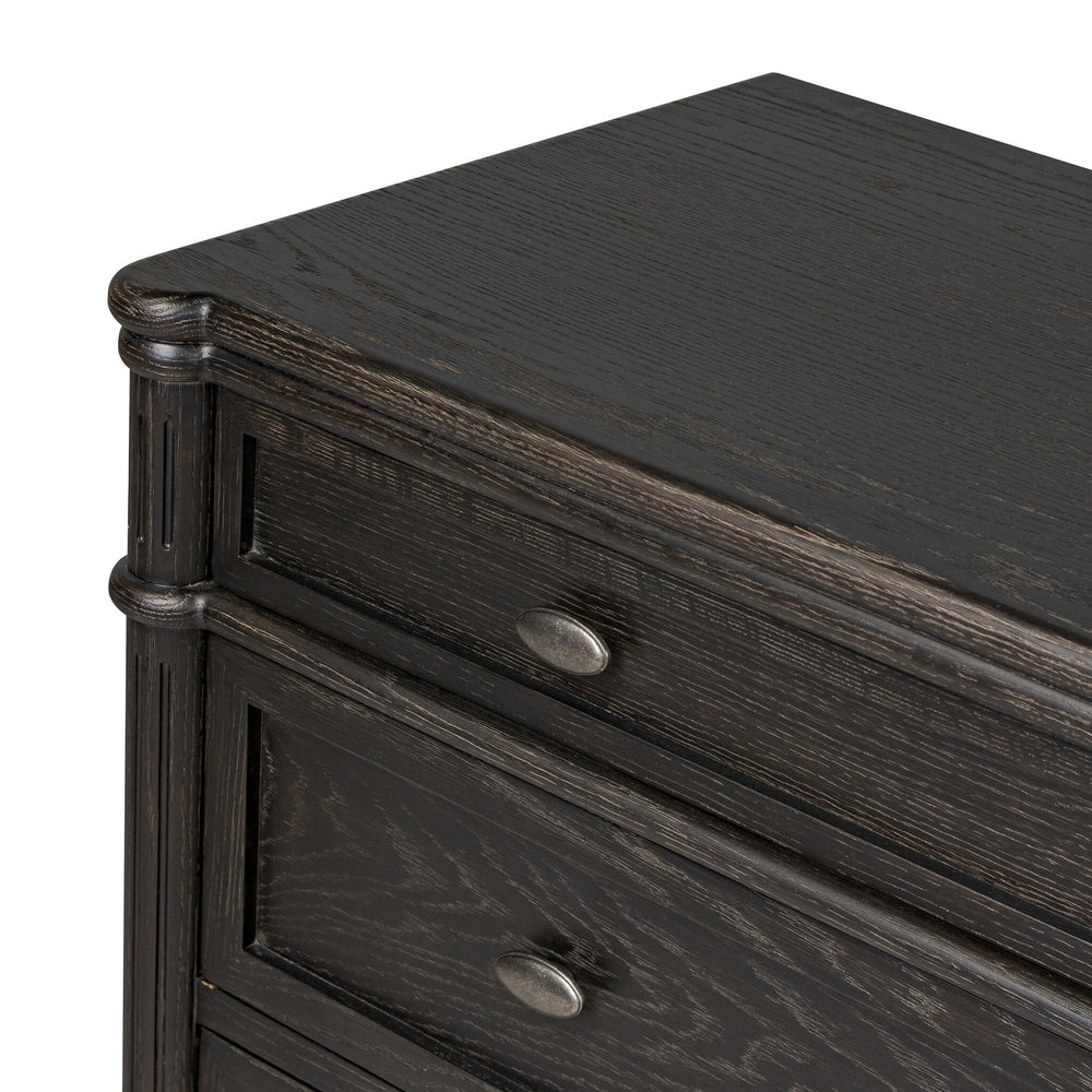 Toulouse Chest - Distressed Black