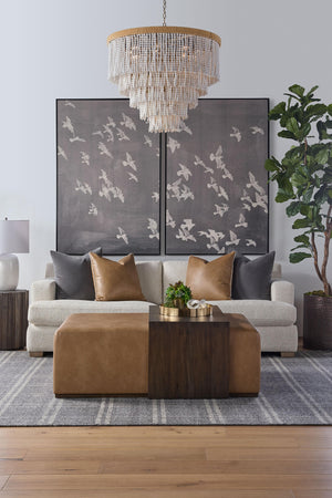 Dovetail Upholstered Coffee Table