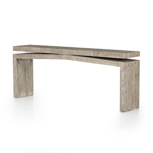 MATTHES CONSOLE TABLE IN WEATHERED WHEAT