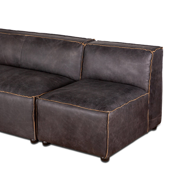 Portofino 4-Piece Sectional Antique Ebony