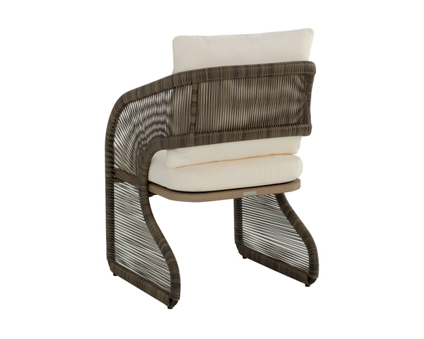 TOULON DINING CHAIR - STINSON CREAM